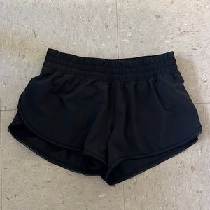 lululemon Black Running Shorts, Size 4